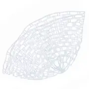 Rubber Fishing Net, Outdoor Fly Fishing Landing Net Clear 100cm/39.37inch