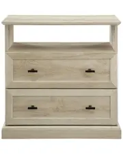 Walker Edison Classic 2-Drawer Nightstand
