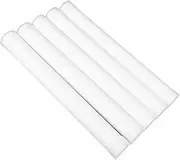 DONFAMDS 5pcs Decorative Shipping Tubes Durable Pe Document Storage Containers Lightweight Tubes Caps for Artwork and Posters