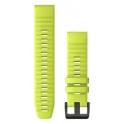 Garmin 010-12863-04 QuickFit 22 mm Amp Yellow Silicone Replacement Watch Band