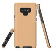 For Samsung Galaxy Note 9 Case, Shielding Back Cover,Peach Orange