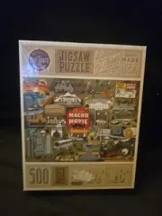 True South Puzzle Macho Movie CLASSIC MOVIE THEATER 500 Pieces New Free Ship
