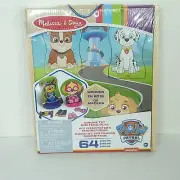 Melissa & Doug Paw Patrol Magnetic Pretend Play 64 Pieces Puzzle NEW