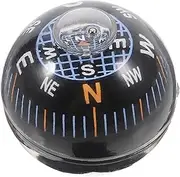 GAROZATION Black Guide Ball Clip on Compass Button Compass Watch with Compass Compasses for Car Compass Bracelet Small Compass Car Compass That Actually Works Compass for