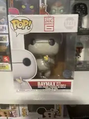 Big Hero 6 - Baymax with Butterfly 6” Super Sized Pop! Vinyl Figure "New"