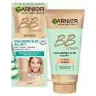 Garnier BB Face Cream Classic Tinted Hyaluronic Acid Aloe Vera Light SPF15 50ml