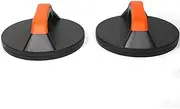 Push Up Bars - Strong Chrome Steel Pushup Stands with Comfortable Foam Grip and Non-Slip Bars - Safe, Sturdy and Less Wrist Strain