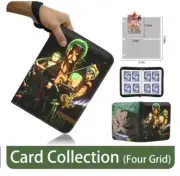 One Piece TCG Binder Premium leather Zoro Nothing Happened 4 grid 400 cards