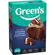 Green's Deluxe Cookies & Cream Cupcake Mix 380g
