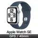 Apple Watch SE GPS 40mm 銀鋁/風暴藍運動錶帶-S/M(MRE13TA/A)