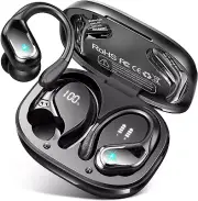 Wireless Earbuds 75Hrs Bluetooth 5.4 IP7 Waterproof Sport ENC Mics Touch Control