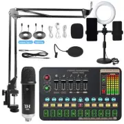 [New] Audio mixer distribution equipment set audio interface USB condenser