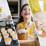 50pcs Paper Cup Cake Muffin Chocolate Cupcake Cases Baking Cup Cookie Mould Tray