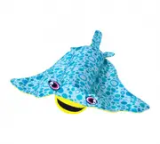 Floatiez Blue Stingray Floating Dog Toy By Outward Hound - Medium - New, With Tags