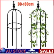 90-180cm Garden Plants Support Metal Obelisk Trellis Climb Frame Rose VineStands