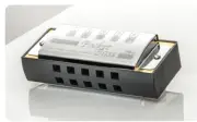 TOMBO Pocket Bass Harmonica 145x59x49mm with case free shipping NEW