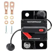 Waterproof Fuse Holder | Car Stereo Audio Inline Fuse Block Holders Inverter | Rv Amps Overload Protection Switches for Solar System