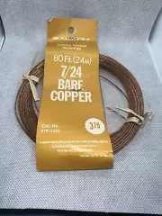 ARCHER 7/24 BARE COPPER WIRE 80' ( 24M )