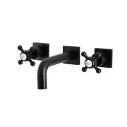 Kingston Brass KS612.BX Metropolitan 1.2 GPM Wall Mounted - Black