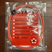 ODYSSEY SLIC-KABLE 1.5mm BMX BICYCLE BRAKE CABLE RED BMX NOS