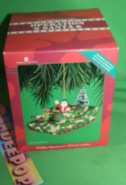 American Greetings Operation Santa Holiday Maneuvers Military Ornament 2001