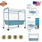 Durable Rolling Small Animal Cage Ideal for Guinea Pigs & Dwarf Rabbits