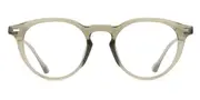 Oval Full Rim Plastic Men's Glasses Green, Size 49 - Lenses Included - Private Health Rebate - Blue Light Block Available - Arise Collective
