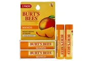 Mango Moisturizing Lip Balm Twin Pack by Burts Bees for Unisex - 2 x 0.15 oz Lip Balm