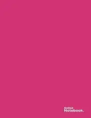 Dot Grid Notebook Fuchsia Cute And Nice Cover Color: Dotted Notebook Large A4 (8.5” x 11”), 100 Pages