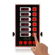 6 Channel Digital Kitchen Timer Cooking Reminder Commercial Loud Ring Alarm Stai