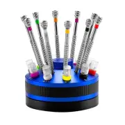 10PCS Precision Watch Screwdriver Set With Box Different Sizes With 20 Extra ...