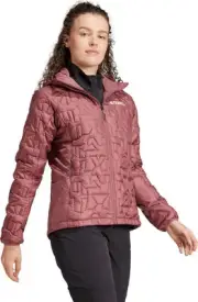 Size S- Adidas Women’s Terrex Xperior PrimaLoft Insulated Jacket, Quiet Crimson.