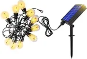Solar Powered String Lights - Waterproof Holiday Tree Decoration String Lights | Cozy Atmosphere Lighting for Garden Home Christmas Party Backyard