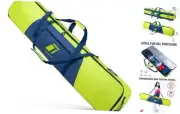 Snowboard Bag For Air Travel - Padded Snowboard Bag - Waterproof and Neon Green