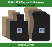 Lloyd Classic Loop Front Mats for '84-89 Chrysler Fifth Avenue w/Blue M-Mopar (for: Chrysler)