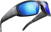 OhO 32GB Camera Glasses,24M Resolution H.265 1080P Smart Glasses with UV400 Sunglasses Lens for Outdoor Sport,Unisex