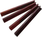 Cabilock 4pcs Wooden Mahjong Tile Pushers Majiang Tile Rack and Pusher for Playing American Mahjong Game, Domino Organizer Trays