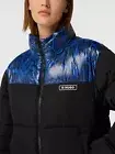 Hugo Boss Women Puffer Quilted Jacket Two Tone Python-Print - Size S