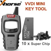 Xhorse VVDI Mini Key Tool Remote Tester Tool XDKTMGEN With 10 x VVDI Super Chip