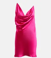 [Y/Project] Y/Project Invisible strap satin minidress AU 14 pink