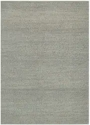 Eco Weave Duck Egg Blue Jute and Wool Rug