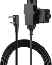 U94 PTT Cable, Button Activated Push to Talk Unit, Fit Standard Plug, Clear Sound, Clip on Clothing or Belt, Strong and for UV5R, TYT F8, MML UV100