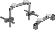 RC Car Aluminum Magnetic Body Shell Mount Kit for HSP 1/10 RC Racing Car (Titanium)