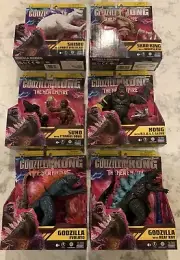 Godzilla X Kong The New Empire Full Set Of 6 Bundle.