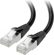 Cable Matters [Cat8 Certified 40Gbps Short Cat 8 Ethernet Cable - 3ft, 2000Mhz Category 8 Ethernet Cord, Shielded Cat8 Cable for Gaming, Black