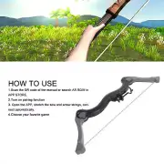 AR Smart Bow For Kids Virtual Reality Game Bow Shooting Toy For B ZO