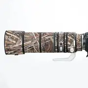 Waterproof Camera Lens Coat for Canon RF 200-800 F/6.3-9 is USM,Camera Camouflage Rain Covers Lens Protective Sleeve (Dry Grass Camouflage)