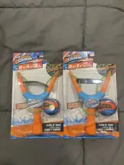 2 NEW NERF SLING N' SOAK Sling Shot Water Toy Super Soaker Range up to 25 Feet