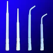 Caulking Nozzle of Caulking Gun, Curved caulking Nozzle applicator, Replacement Extension Tool Used in Construction (4 Pieces, 2 Straight 2 Bend)