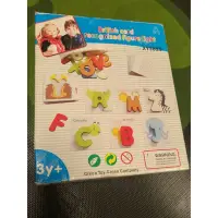 在飛比找蝦皮購物優惠-英文字母 學習 字母拼圖 A-Z立體配對 ABC 拼圖  立